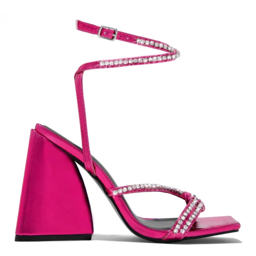 Pink heels